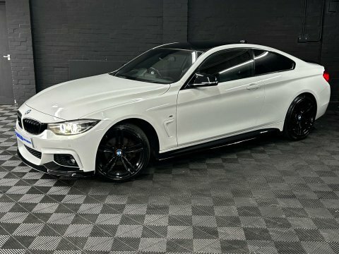 BMW 4 Series Gran Coupe 2.0 420D M NG18EYM White #4