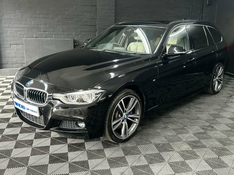 BMW 3 Series 3.0 335D Xdrive VE66KZP Black #3