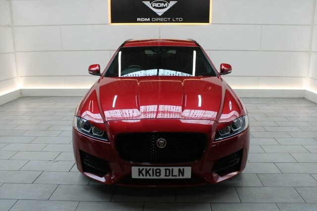 Jaguar XF Estate KK18DLN Red #2