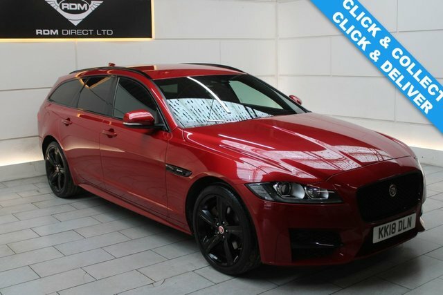 Jaguar XF Estate Red