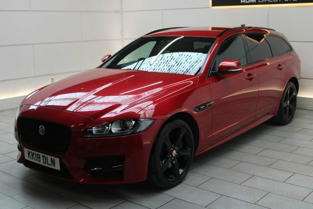 Jaguar XF Estate KK18DLN Red #3