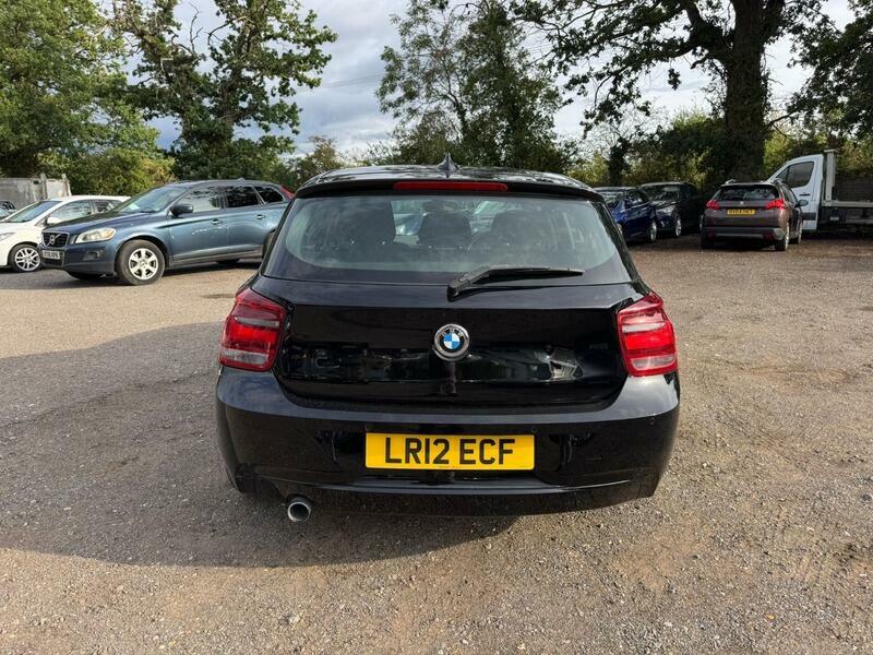 BMW 1 Series Hatchback 1.6 116D Ed Efficientdynamics Hatchback Black #6