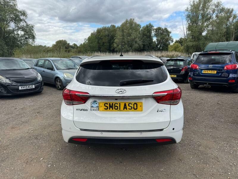 Hyundai I40 Style White #5