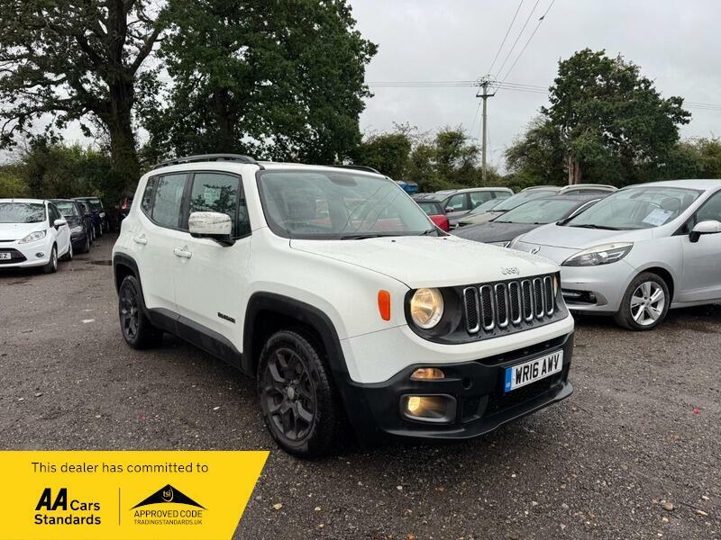 Jeep Renegade Longitude White