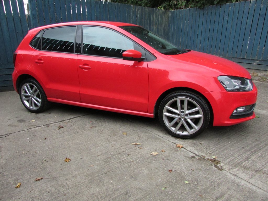 Volkswagen Polo Sel Tdi Bluemotion Used Red #6