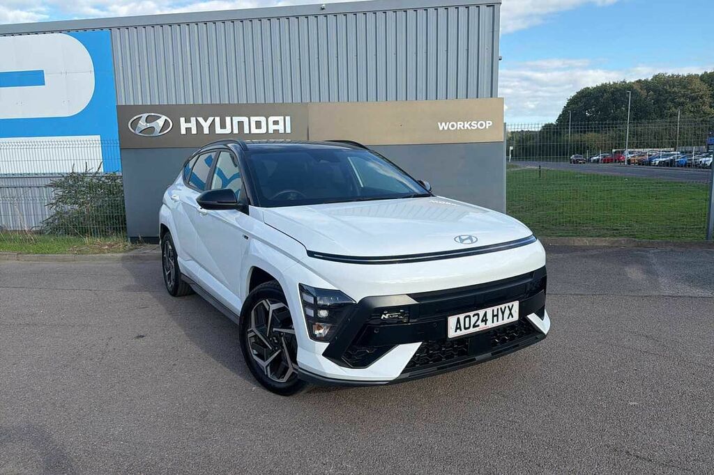 Hyundai Kona 1.6 Gdi Hybrid N Line Dct White
