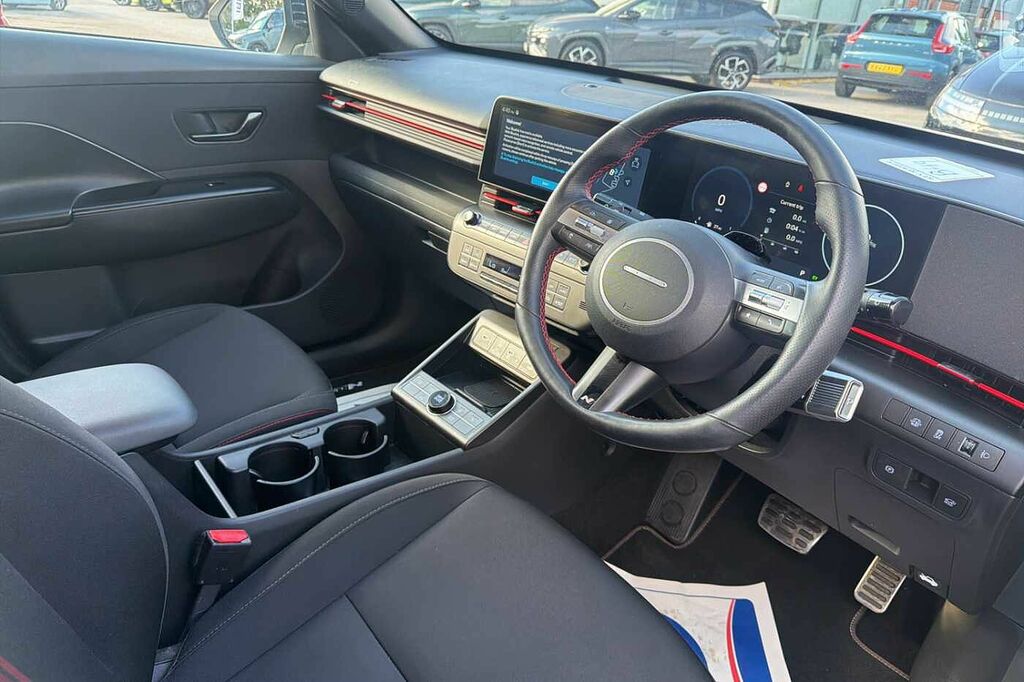 Hyundai Kona 1.6 Gdi Hybrid N Line Dct White #6