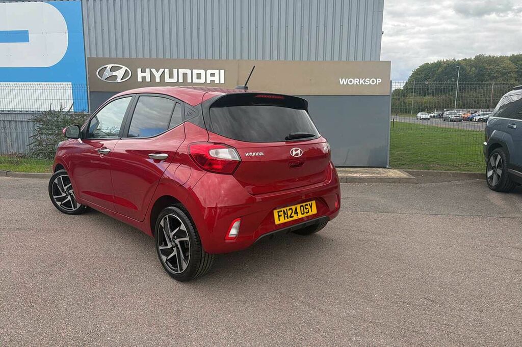 Hyundai I10 1.0 Mpi Premium Red #3