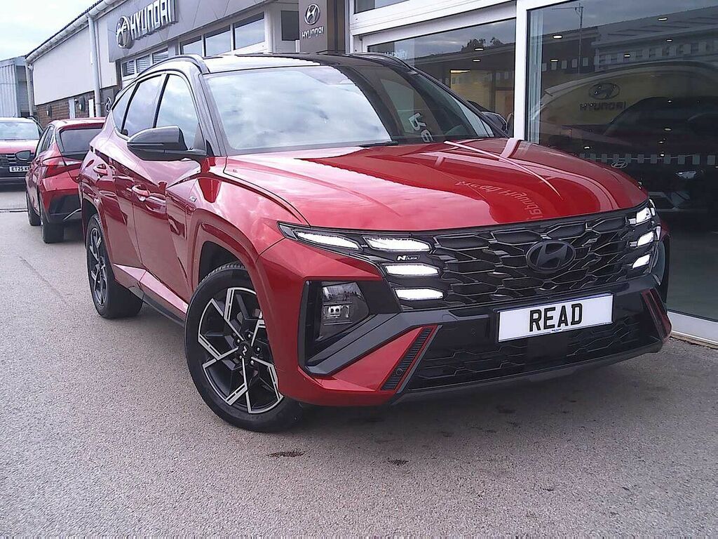 Hyundai Tucson 1.6T Hybrid N Line Red