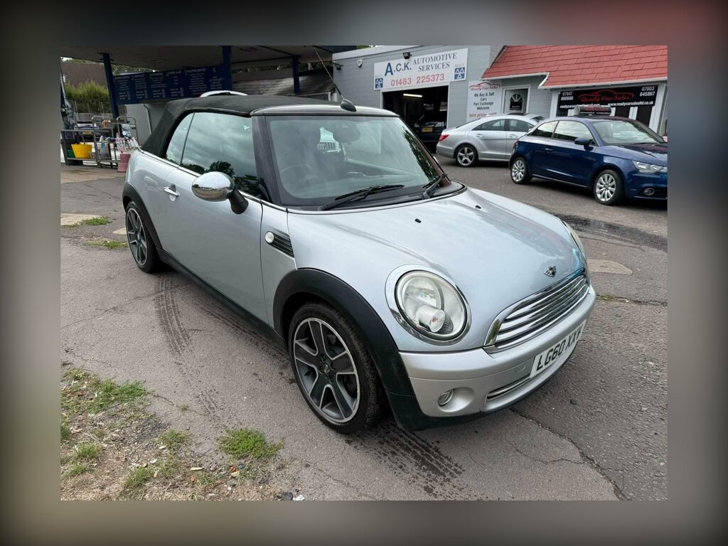 Mini Convertible 1.6 Cooper Steptronic Euro 5 Silver