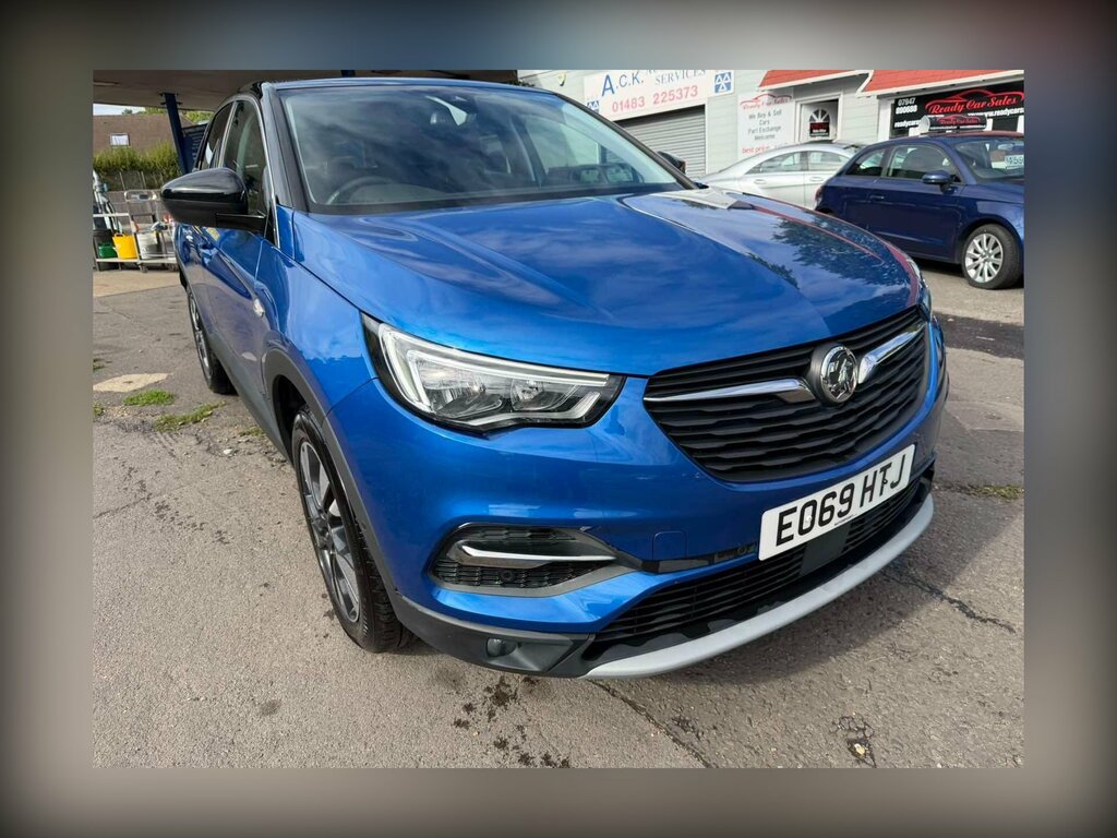 Vauxhall Grandland X 1.2 Turbo Sport Nav Euro 6 Ss Blue #3