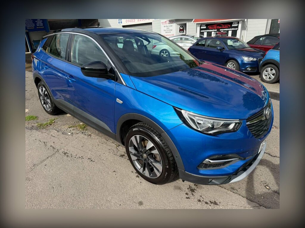 Vauxhall Grandland X 1.2 Turbo Sport Nav Euro 6 Ss Blue