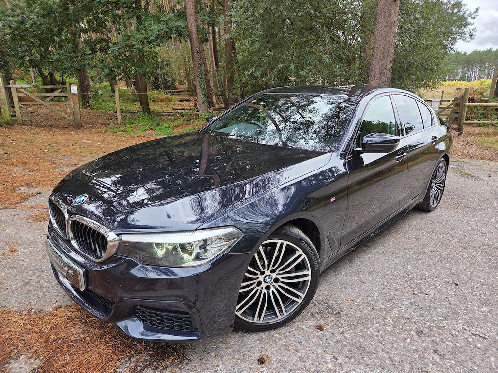 BMW 5 Series 530E M Sport Techplus Pack Blue #10