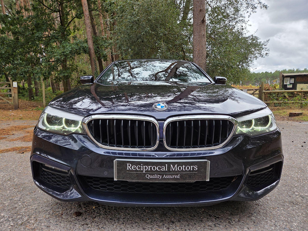 BMW 5 Series 520D M Sport Mhev Black #5