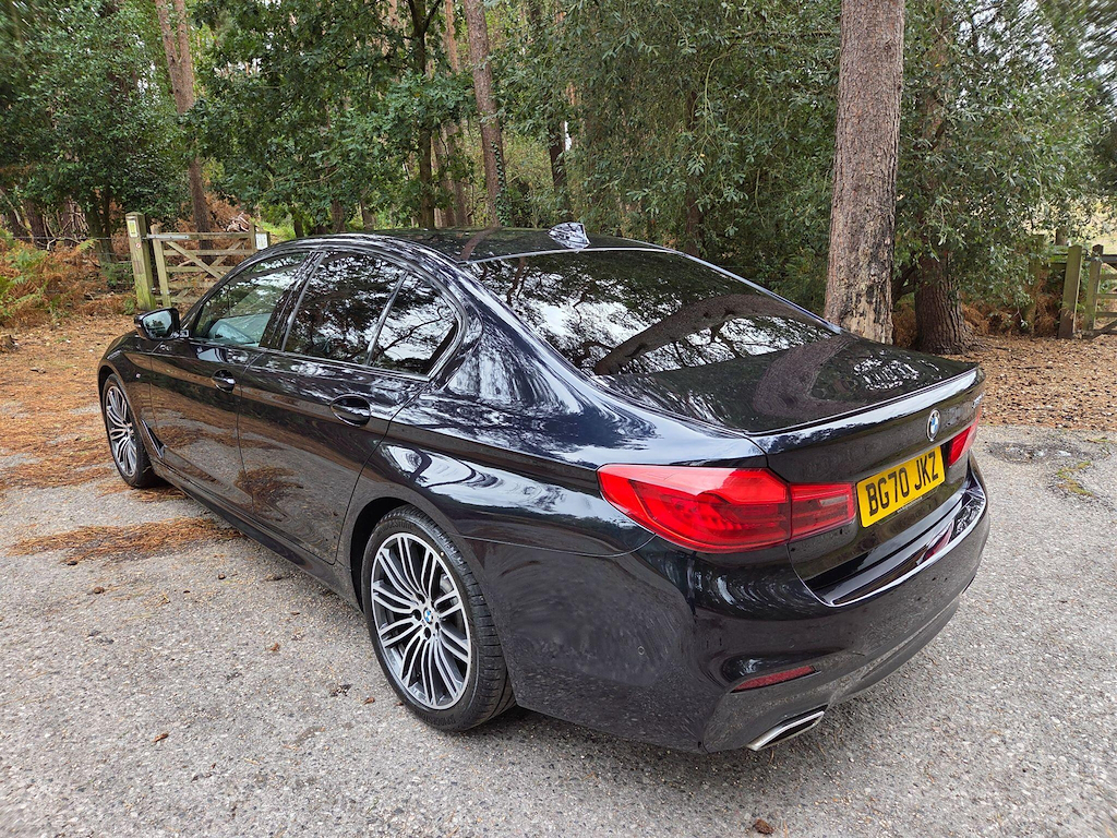 BMW 5 Series 530E M Sport Techplus Pack Blue #15