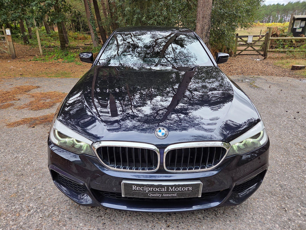 BMW 5 Series 530E M Sport Techplus Pack Blue #7