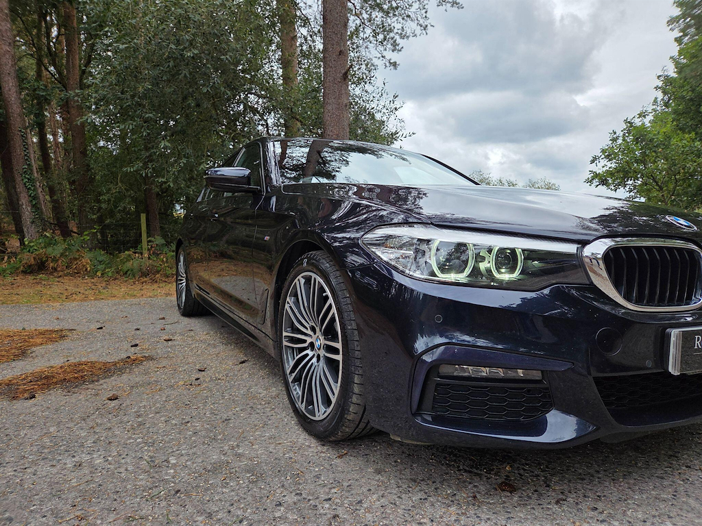 BMW 5 Series 520D M Sport Mhev Black #6