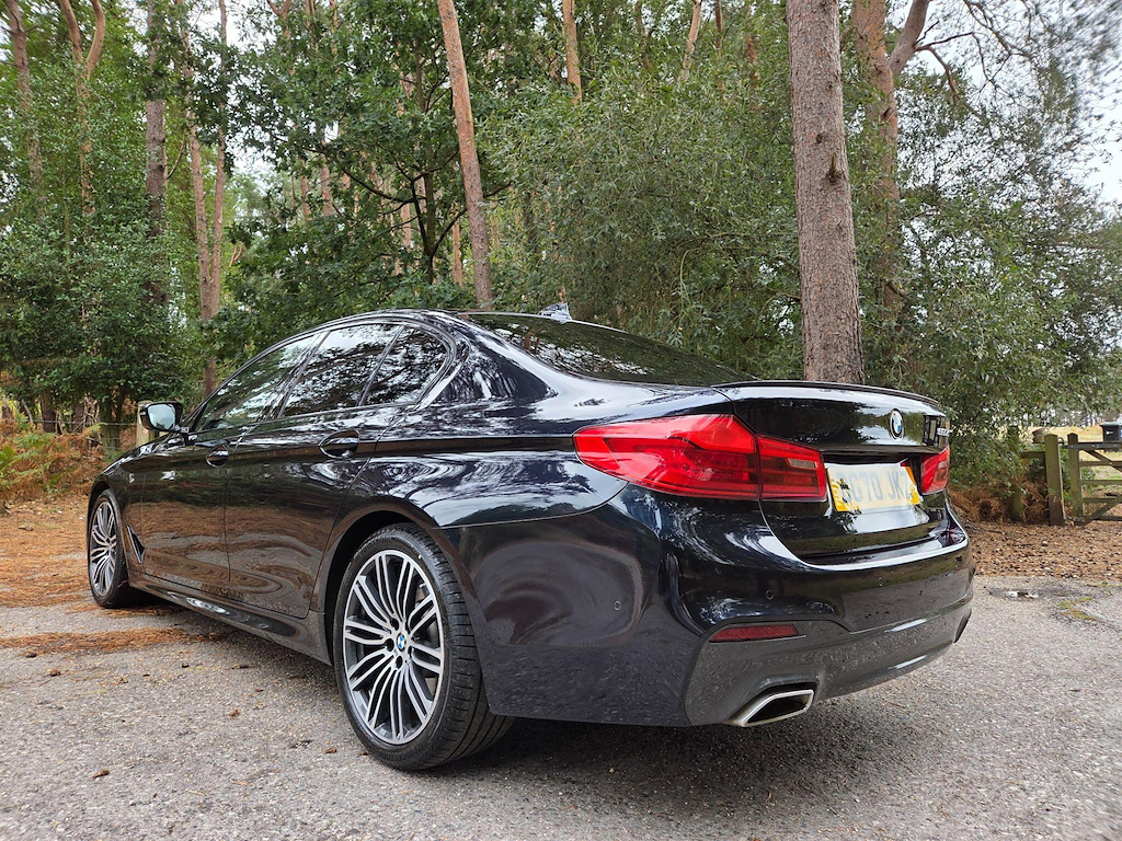 BMW 5 Series 530E M Sport Techplus Pack Blue #14