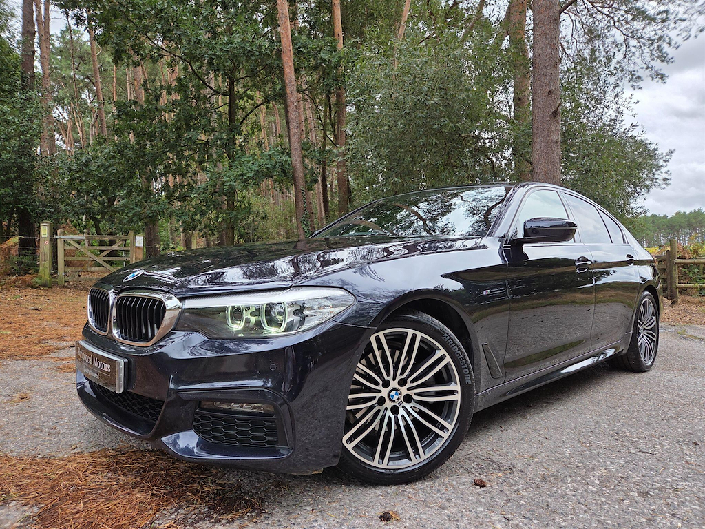 BMW 5 Series 530E M Sport Techplus Pack Blue #9