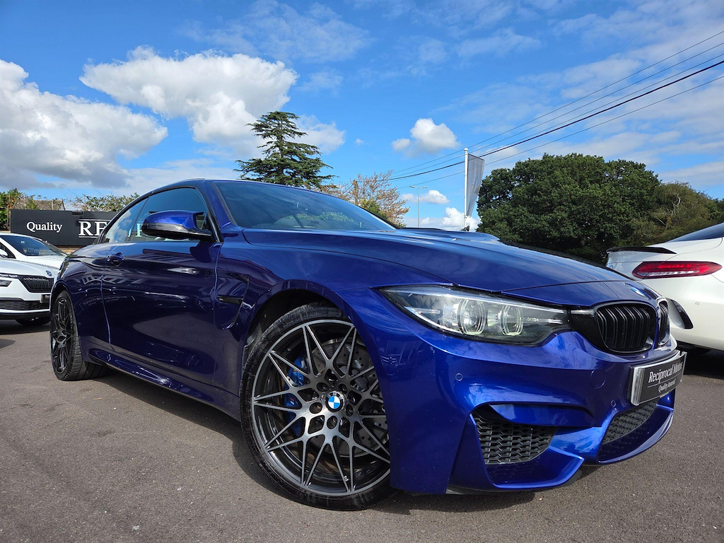 BMW M4 3.0 Biturbo Gpf Competition Dct Euro 6 Ss Blue