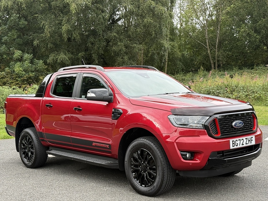 Ford Ranger 2.0 Ecoblue Stormtrak Pickup Double Cab BG72ZHF Red #6