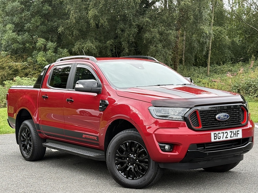 Ford Ranger 2.0 Ecoblue Stormtrak Pickup Double Cab BG72ZHF Red