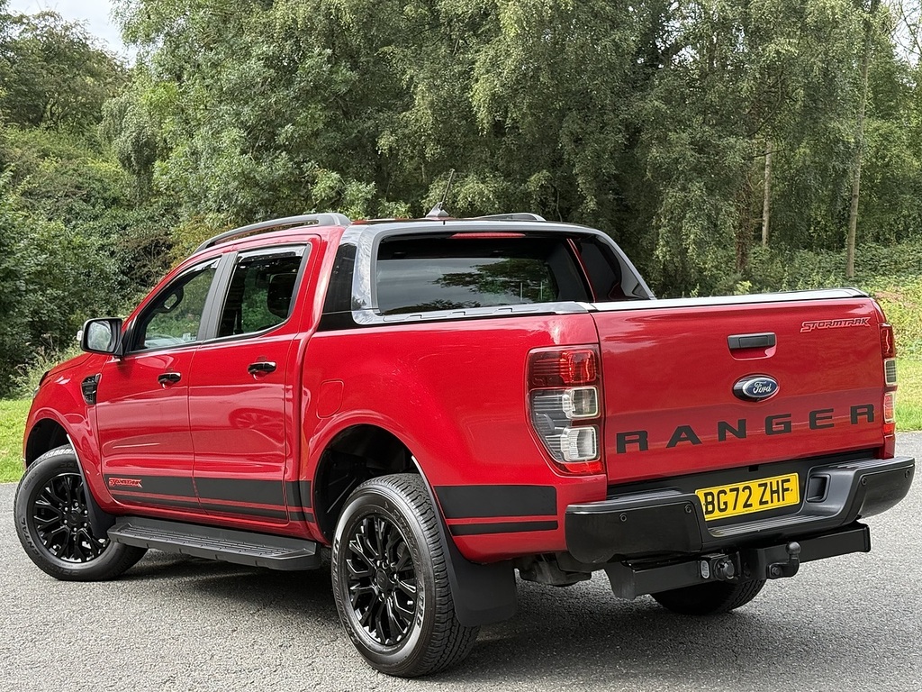Ford Ranger 2.0 Ecoblue Stormtrak Pickup Double Cab BG72ZHF Red #3