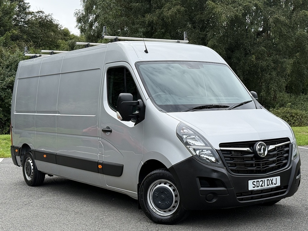 Vauxhall Movano 2.3 Cdti 3500 Biturbo Edition Panel Van Silver