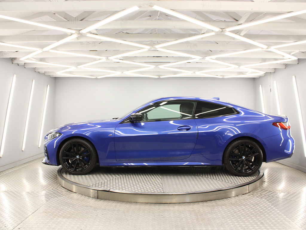 BMW 4 Series 420D Xdrive M Sport Blue #3