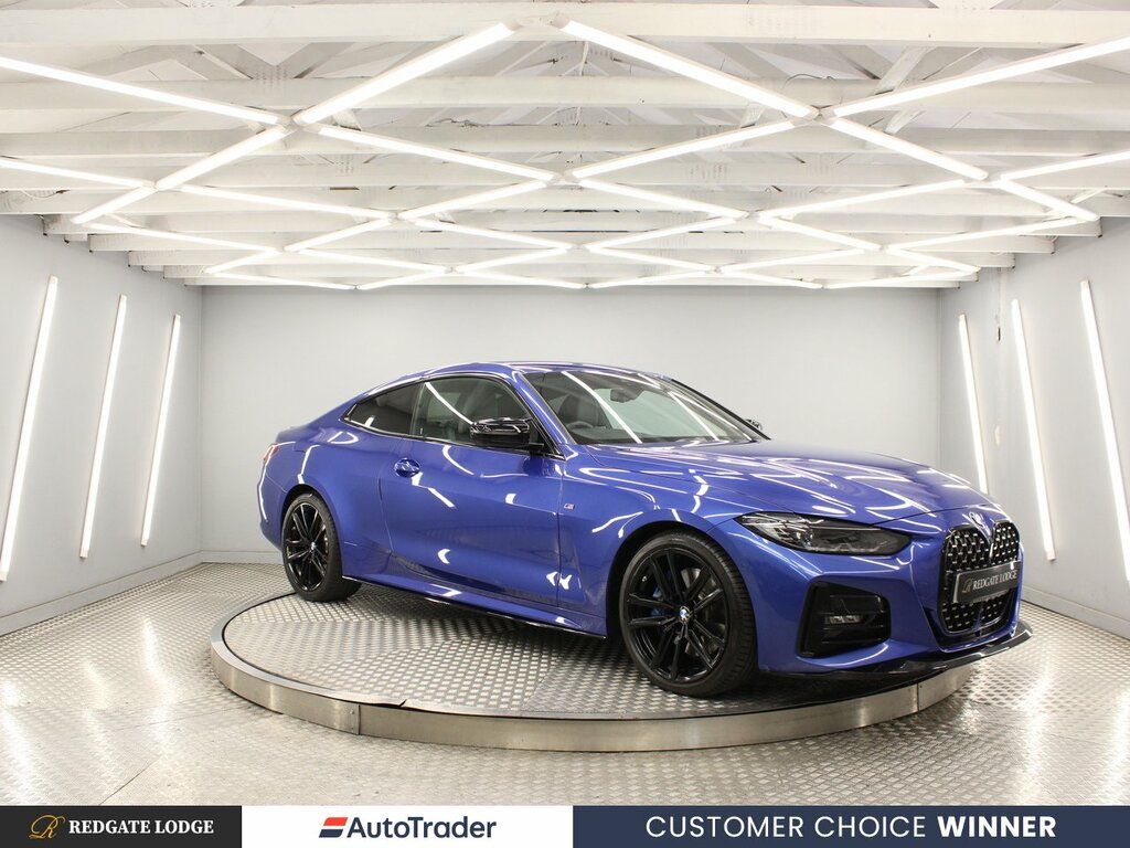 BMW 4 Series 420D Xdrive M Sport Blue