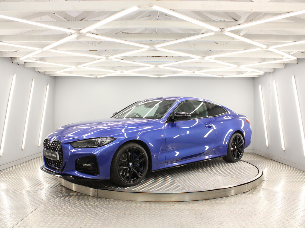 BMW 4 Series 420D Xdrive M Sport Blue #6