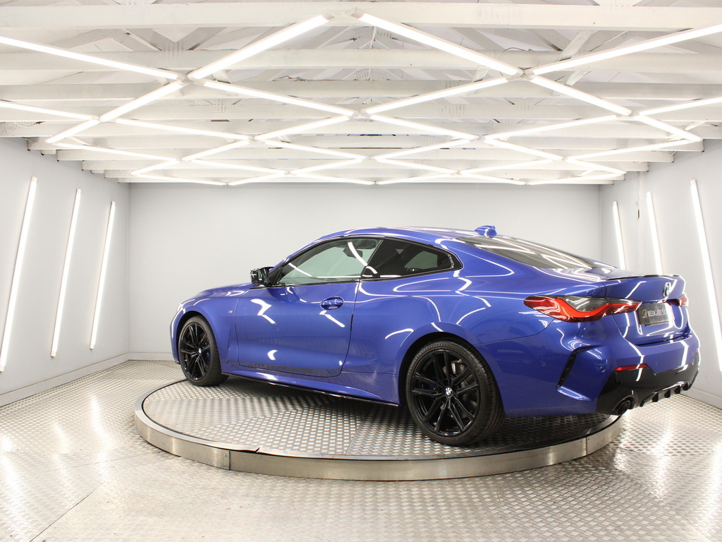BMW 4 Series 420D Xdrive M Sport Blue #5