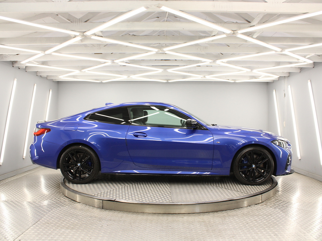BMW 4 Series 420D Xdrive M Sport Blue #2