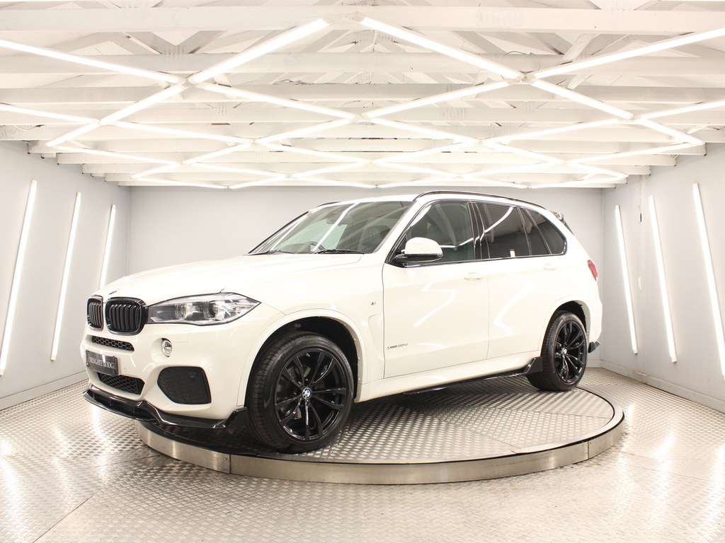 BMW X5 Xdrive30d M Sport White #6