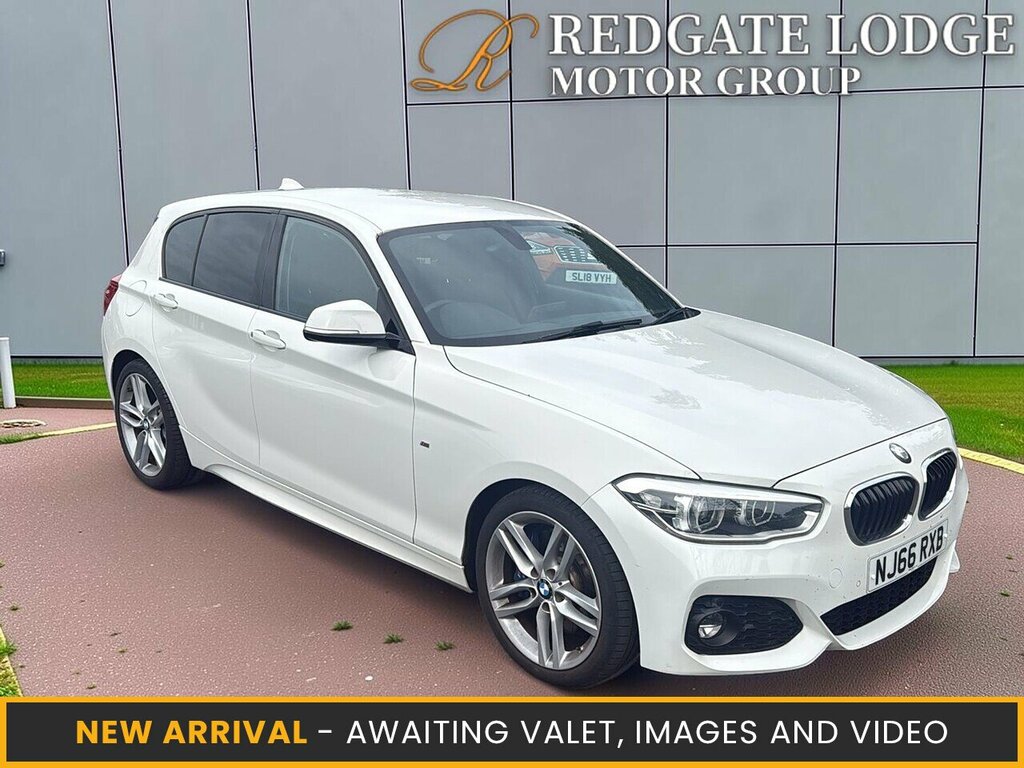 BMW 1 Series Hatchback NJ66RXB White
