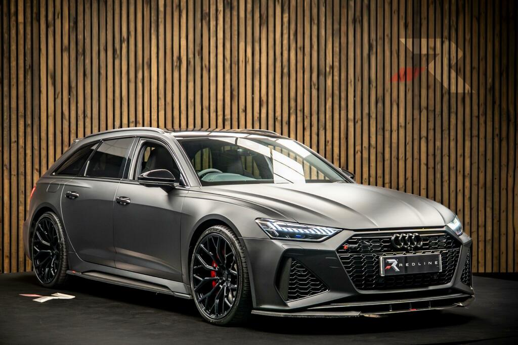 Audi RS6 Avant 4.0 Tfsi V8 Carbon Black Tiptronic Quattro Euro 6 Grey