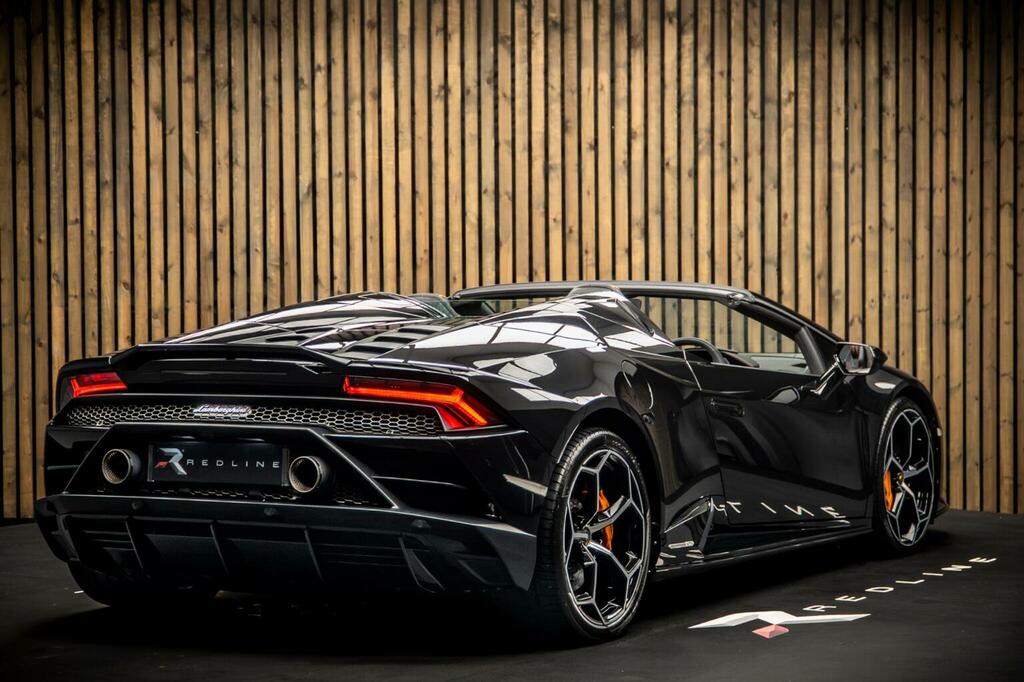 Lamborghini Huracan 5.2 V10 Lp 640-4 Evo Spyder Ldf 4Wd Euro 6 Ss 2 Black #4