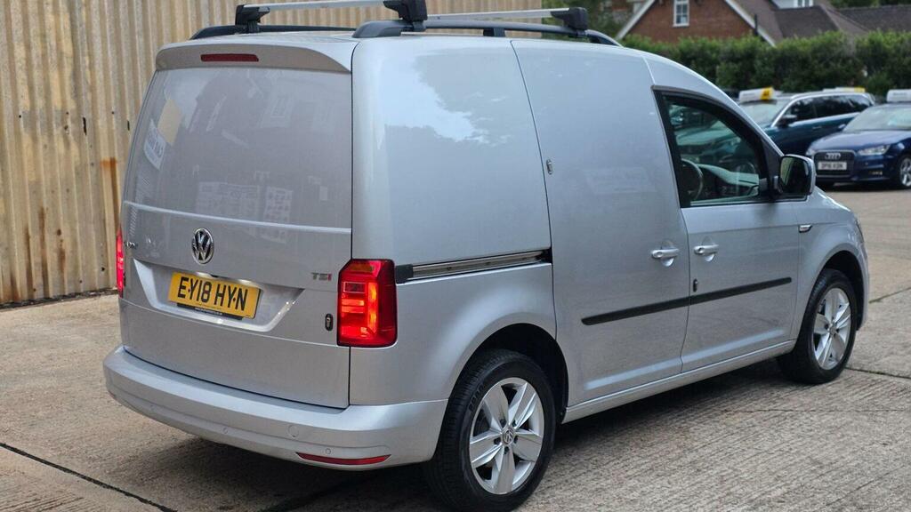 Volkswagen Caddy 1.4 Tsi C20 Bluemotion Tech Highline Dsg Swb Euro Silver #6