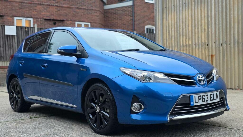 Toyota Auris 1.8 Vvt-h Excel Cvt Euro 5 Ss Blue #4