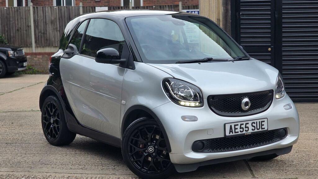 Smart Fortwo 1.0 Prime Sport Premium Twinamic Euro 6 Ss Black