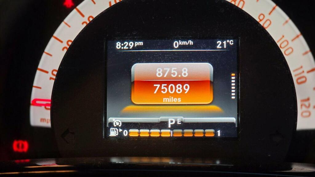 Smart Forfour 1.0 Passion Twinamic 20 Pound Tax, Park Sensors Red #18