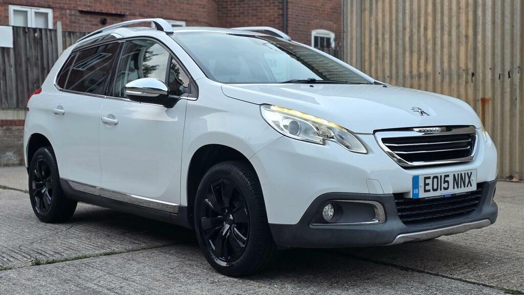 Peugeot 2008 1.2 E-vti Puretech Allure Egc Euro 6 Ss White #4