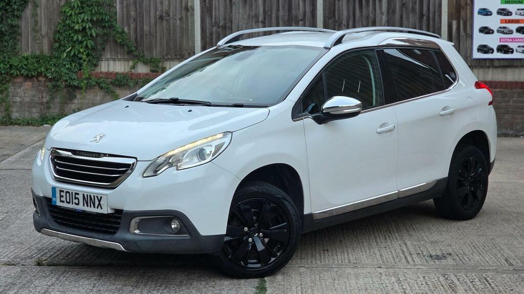 Peugeot 2008 1.2 E-vti Puretech Allure Egc Euro 6 Ss White #2