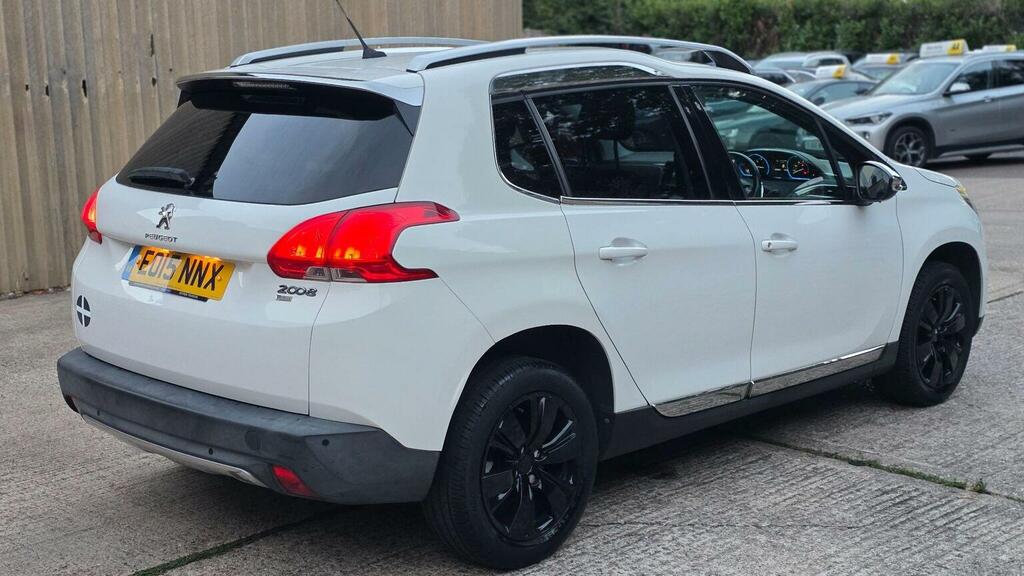 Peugeot 2008 1.2 E-vti Puretech Allure Egc Euro 6 Ss White #6