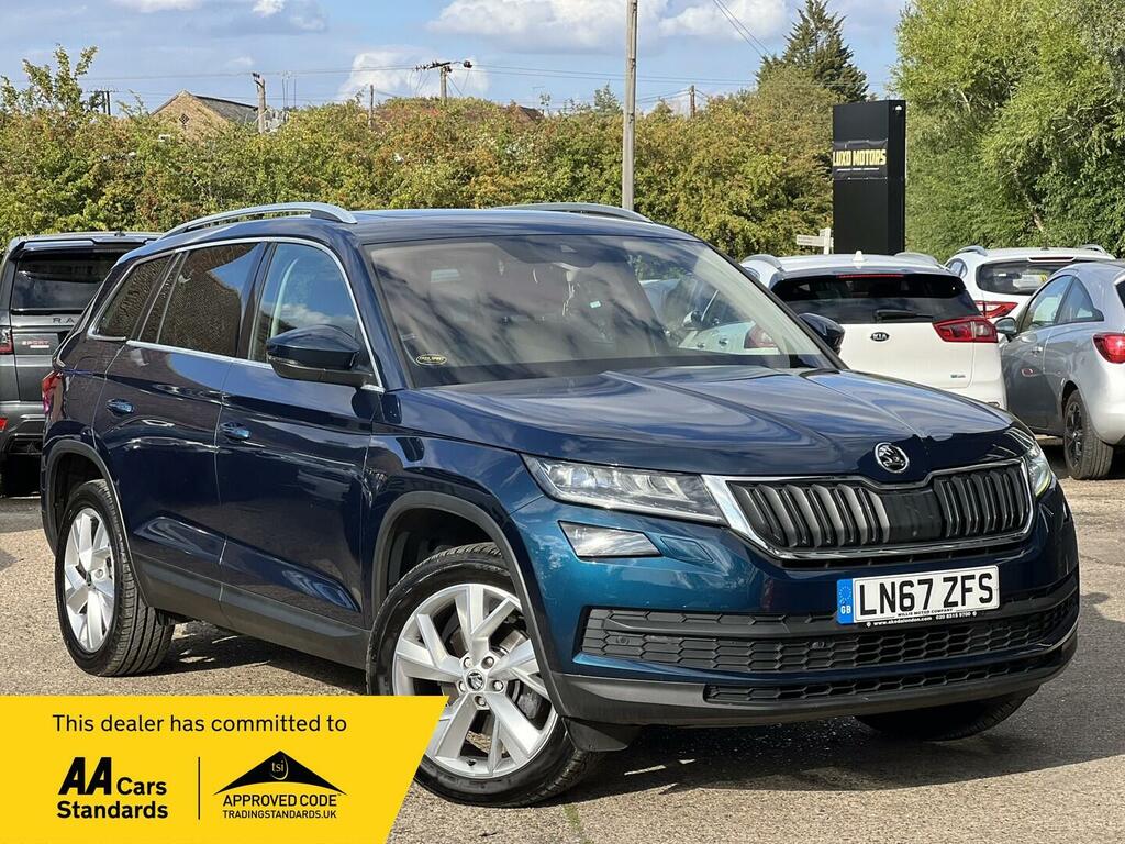 Skoda Kodiaq 1.4 Tsi Act Edition Dsg 4Wd Euro 6 Ss 7 Se Blue
