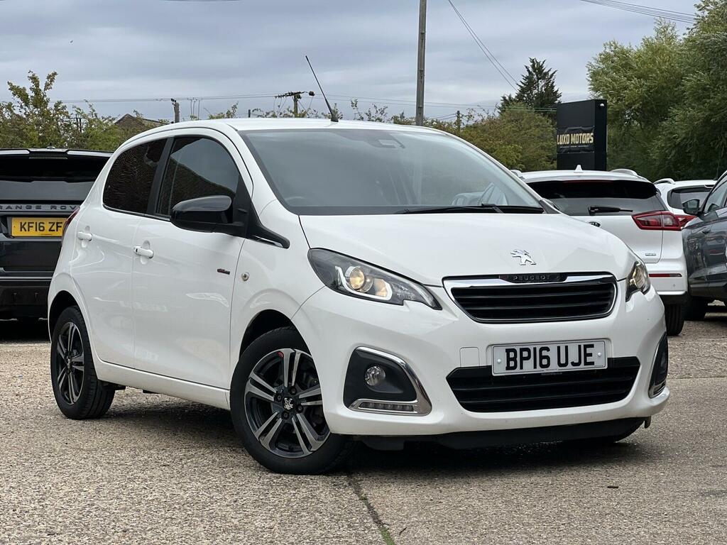 Peugeot 108 Gt Line White #2