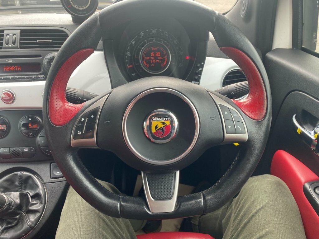 Abarth 500 T-jet Hatchback Red #16
