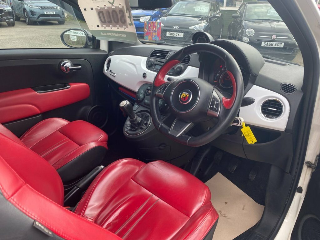 Abarth 500 T-jet Hatchback Red #13