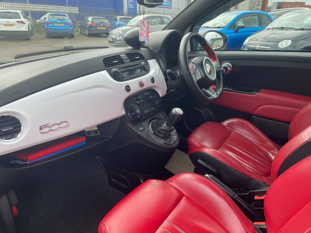 Abarth 500 T-jet Hatchback Red #11