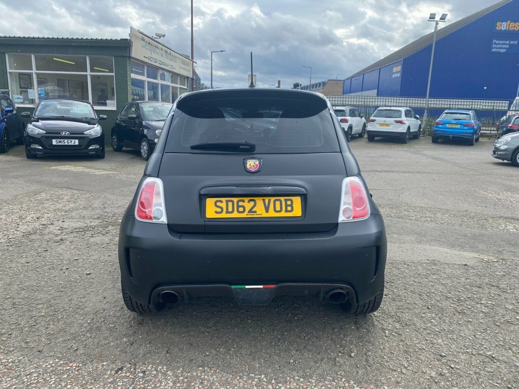 Abarth 500 Hatchback White #5